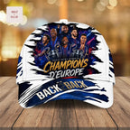 Paris Saint-Germain Champions of Europe 25/26 Back to Back Commemorative Classic Cap
