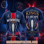 Paris Saint-Germain Kings Of Europe 2026 T-Shirt