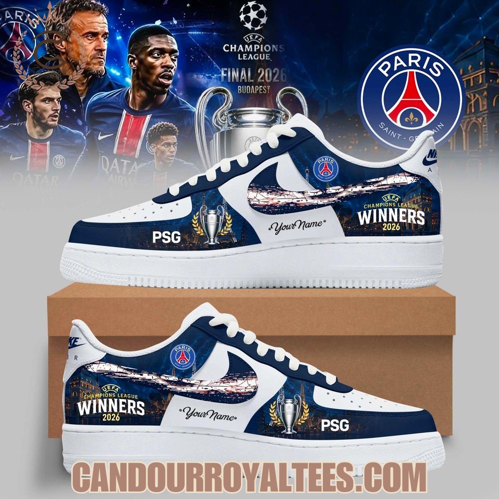 Paris Saint Germain UEFA Champions League Winners 2026 Air Force 1
