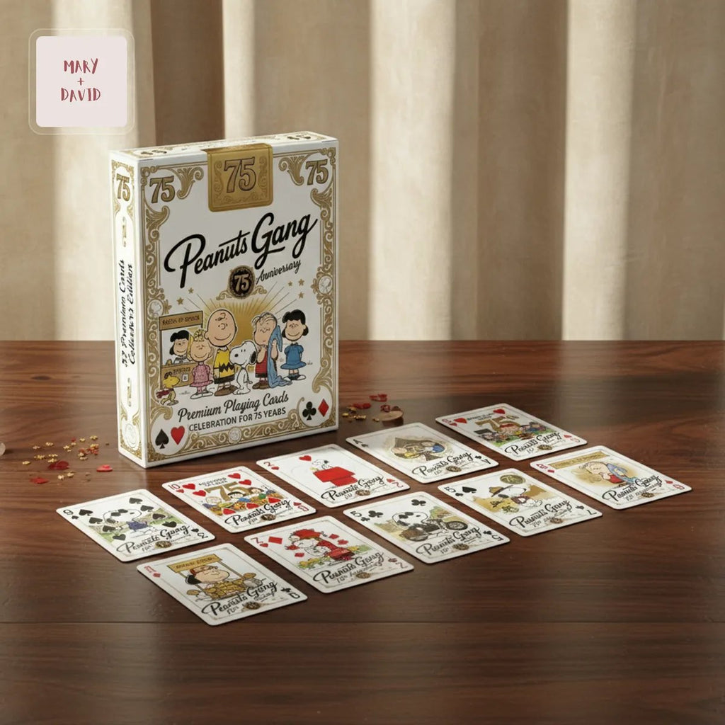 Peanuts Gang 75th Anniversary Premium Collector’s Playing Cards
