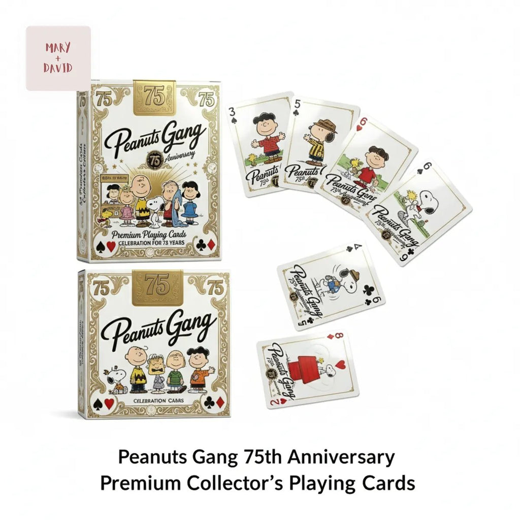 Peanuts Gang 75th Anniversary Premium Collector’s Playing Cards