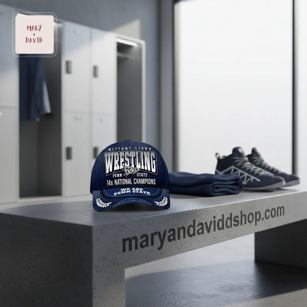 Penn State Nittany Lions Wrestling 2026 14x National Champions Cap