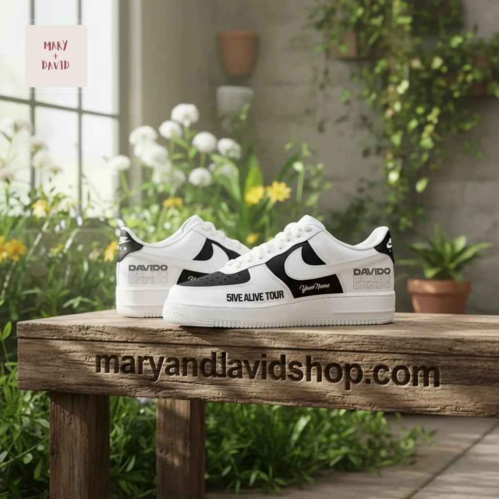 Personalized Davido 5IVE ALIVE TOUR Commemorative Air Force 1