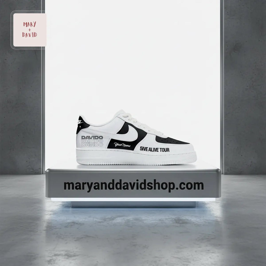 Personalized Davido 5IVE ALIVE TOUR Commemorative Air Force 1