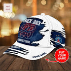 Personalized Paris Saint-Germain Back-to-Back 26 Champions of Europe Baseball Cap