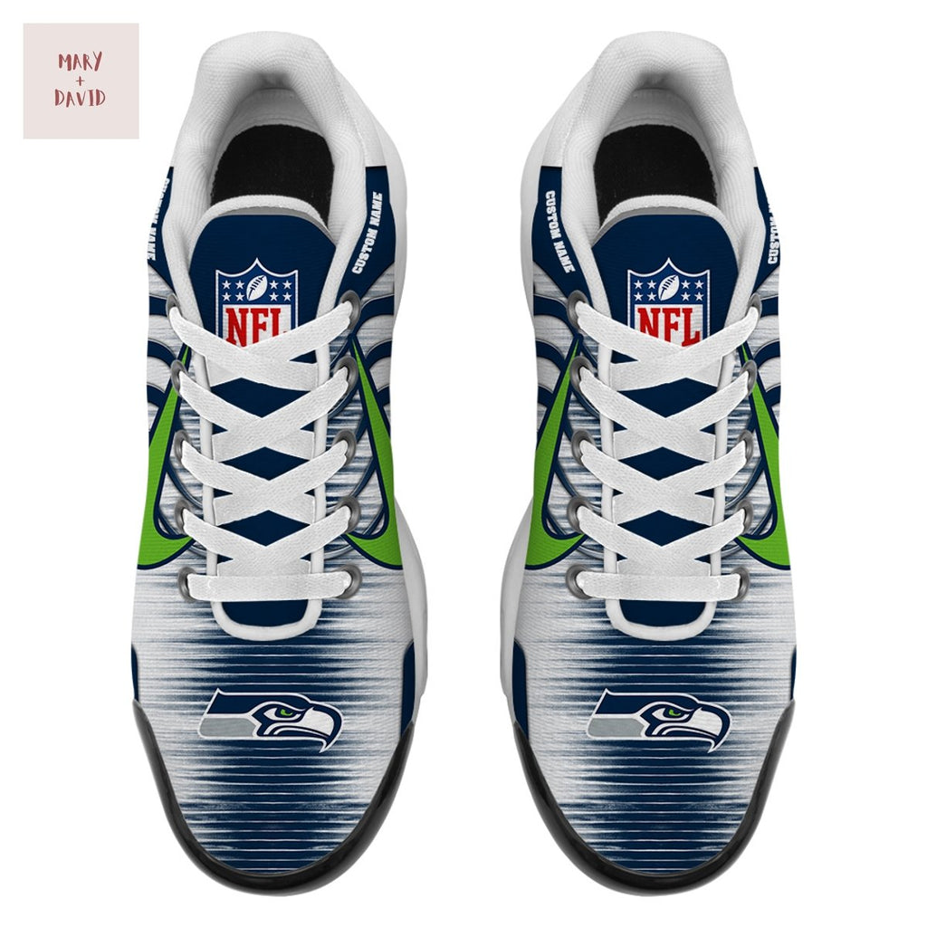 Personalized Seattle Seahawks 2026 Super Bowl LX Champions Air Max Plus Shoes