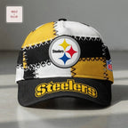 Pittsburgh Steelers NFL Patchwork Adjustable Snapback Cap