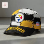 Pittsburgh Steelers NFL Patchwork Adjustable Snapback Cap
