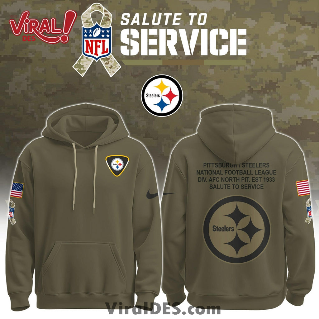 Pittsburgh Steelers Salute To Service Limited Edition Shirt
