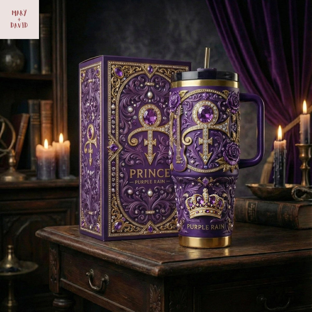 Prince Purple Rain Tumbler