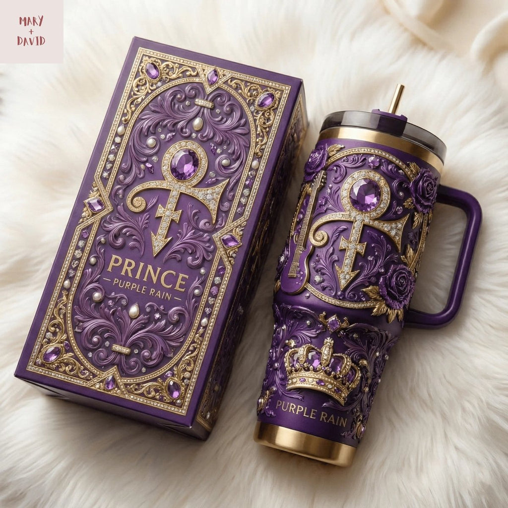 Prince Purple Rain Tumbler