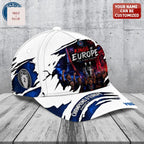PSG Paris Saint-Germain Personalized Kings of Europe 2025-2026 Baseball Cap