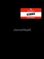 Falling In Reverse Im Not A Vampire Name Tag Shirt