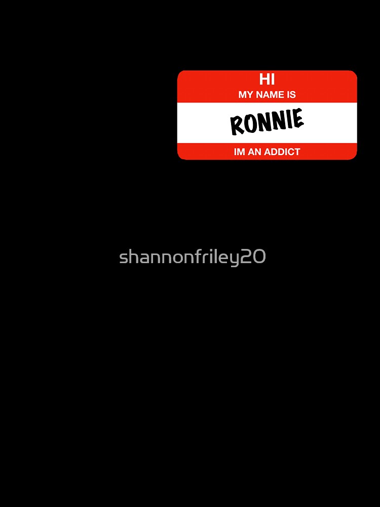 Falling In Reverse Im Not A Vampire Name Tag Shirt