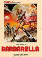 She's Got A Barbarella Silver Swim Suit - Arabella Shirt