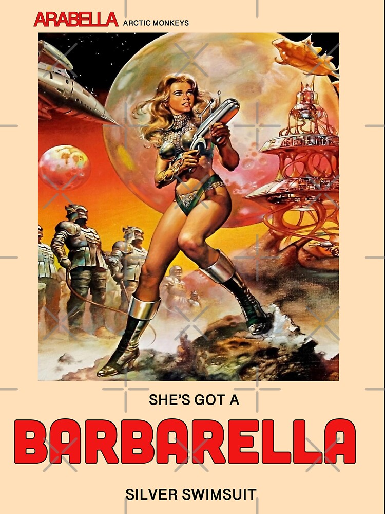 She's Got A Barbarella Silver Swim Suit - Arabella Shirt