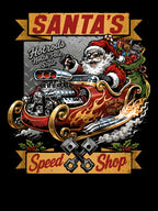Santas Christmas Speed Shop Shirt