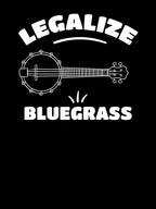 Legalize Bluegrass Banjo Fan Shirt