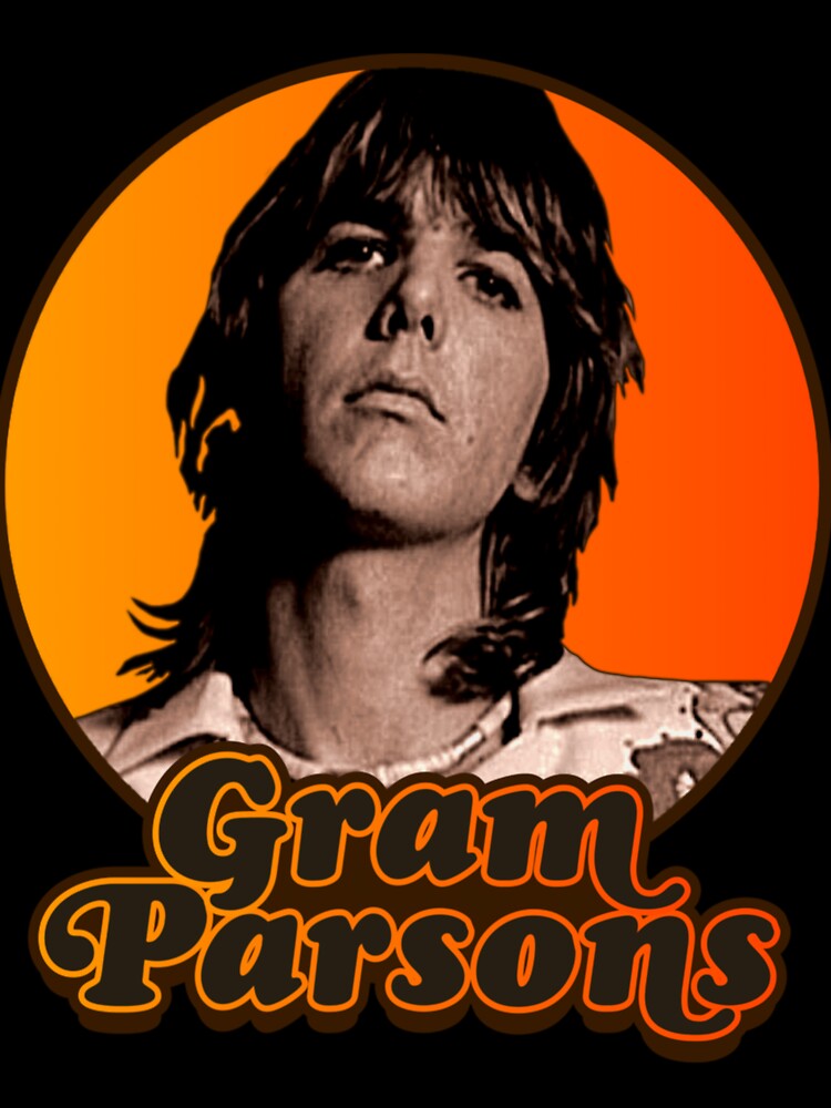 Gram Parsons Singer 007 Shirt