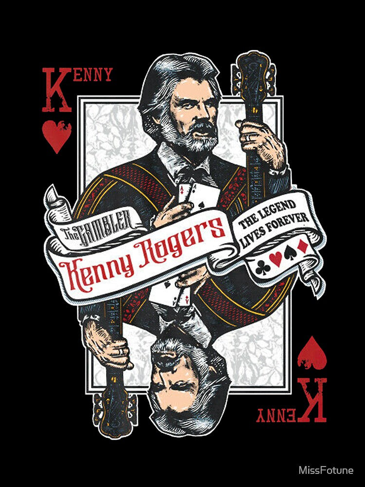 Kenny Rogers The Gambler Inspired Country Music Shirt