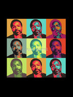 Black Singer Pop Art Colorful Styles Shirt