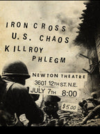 Iron Cross US Chaos Killroy Phlegm Flyer Shirt