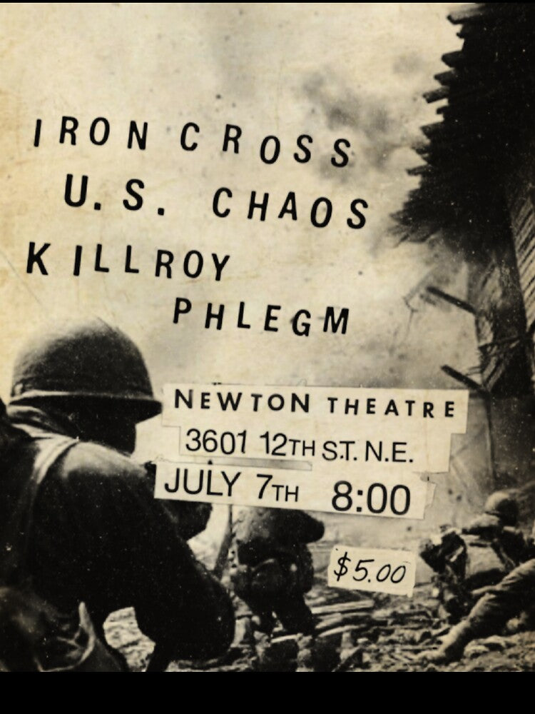 Iron Cross US Chaos Killroy Phlegm Flyer Shirt