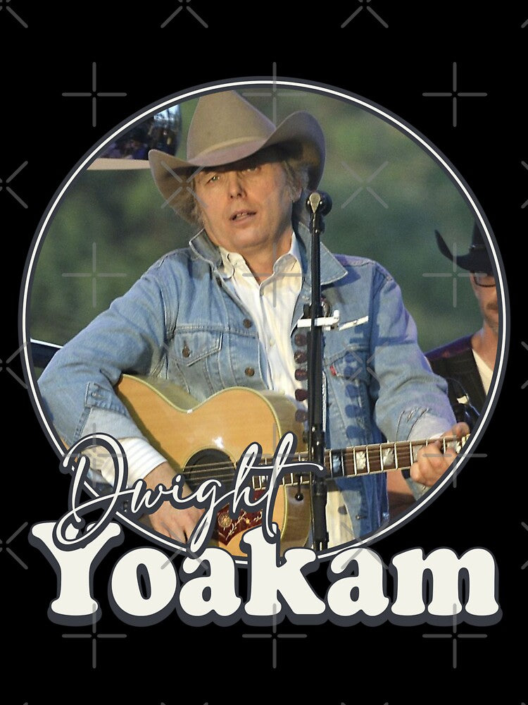 Dwight Yoakam Retro Portrait FanArt Tribute Shirt