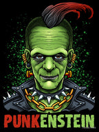 Punkenstein Halloween Rocker Monster Shirt