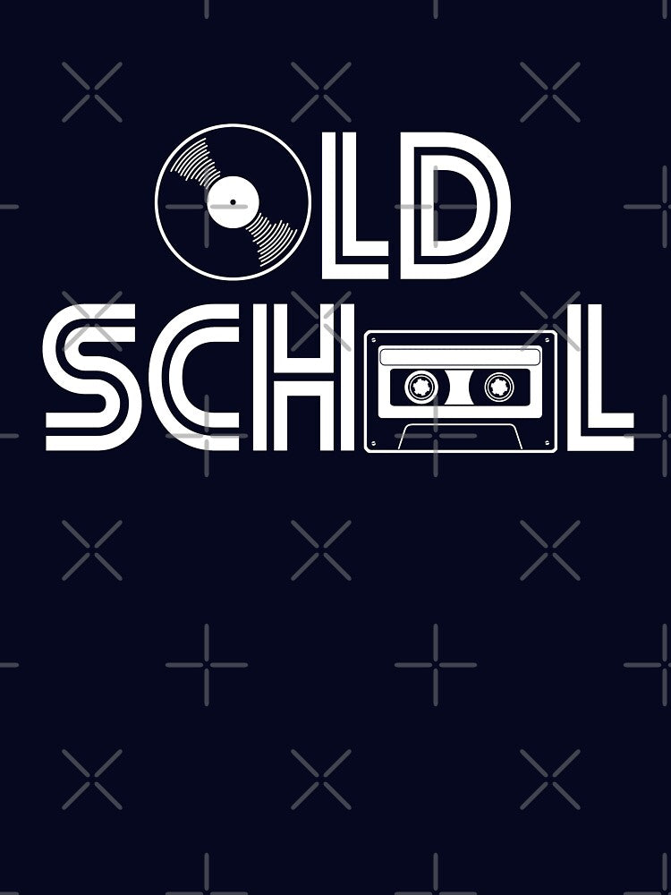 Old School - Vinyl And Cassette Shirt