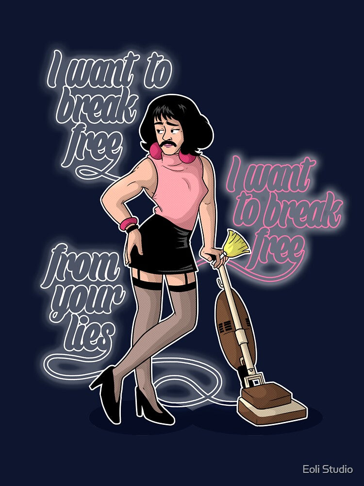 I Want To Break Free Rock Rock And Roll S Shirt