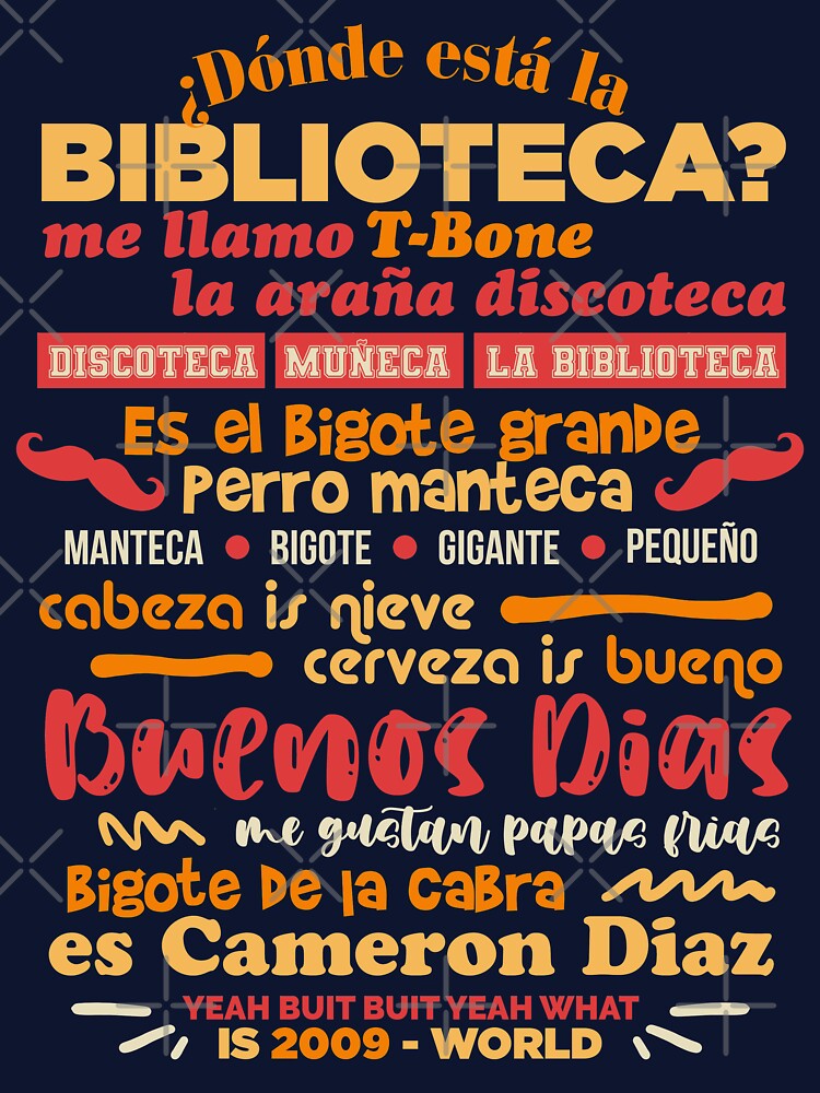 The Bibliotecas Rap Shirt