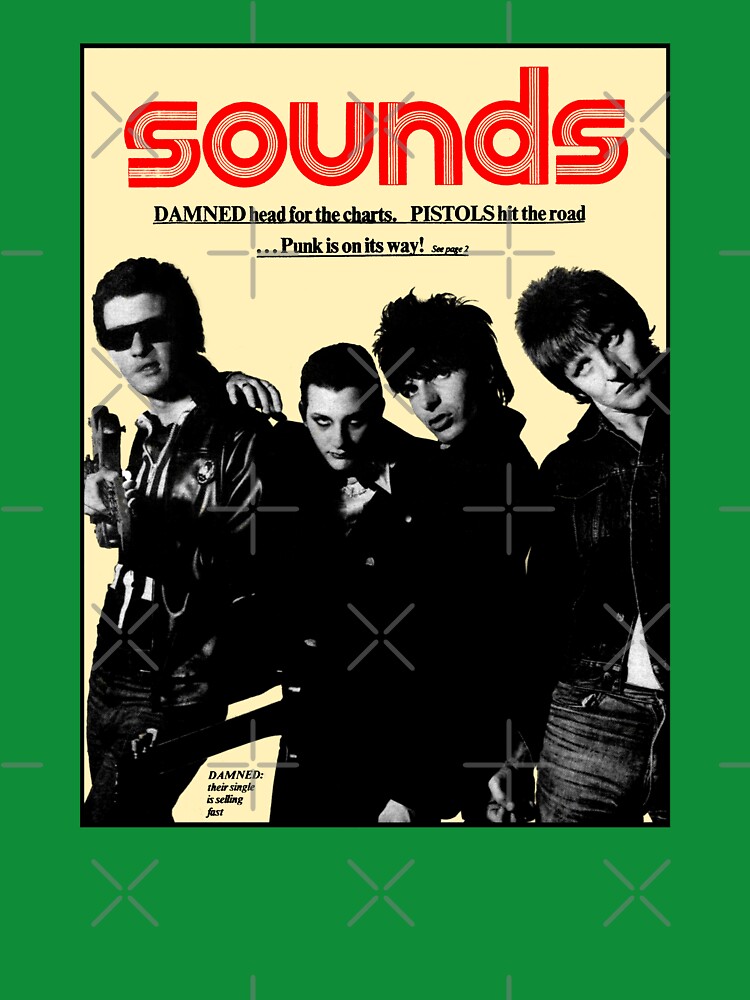 The Damned Sounds Cover 1976 Shirt