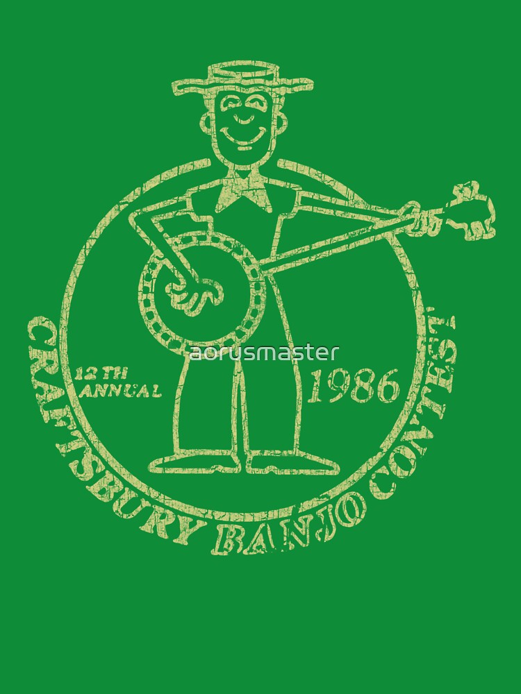 Vintage Craftsbury Banjo Contest 1986 Shirt