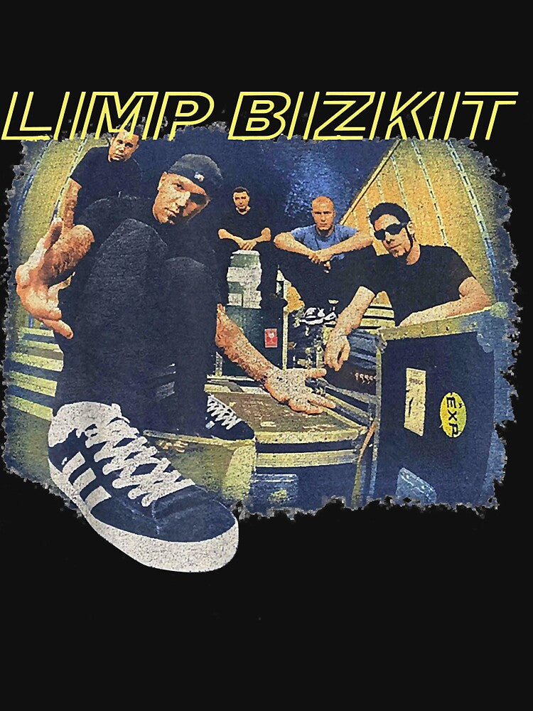 Vintage Limps Bizkits Art Music Legend 80s Limited Design Shirt