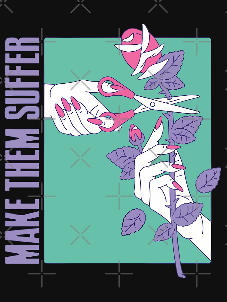 Make Them Suffer - Purple Rose Shirt