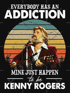 Vintage Addiction Happens To Be Kenny Rogers Shirt