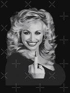 Dolly Parton Middle Finger Country Music Shirt