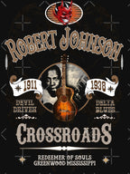 Robert Johnson Devil Driven Delta Blues Shirt