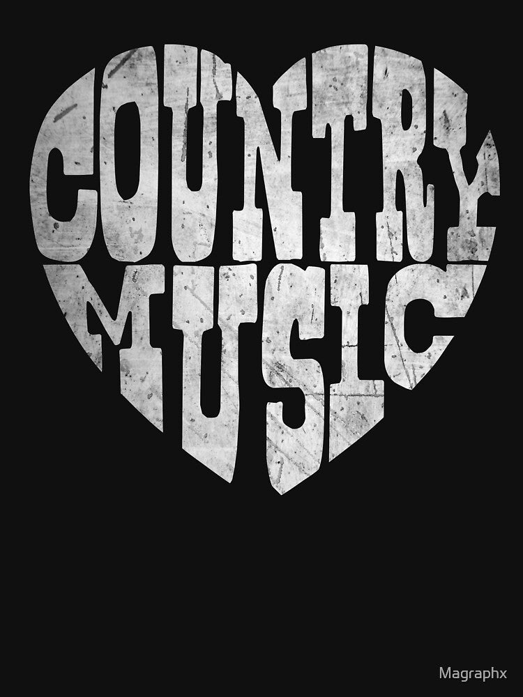 I Love Country Music Lovers T Shirt
