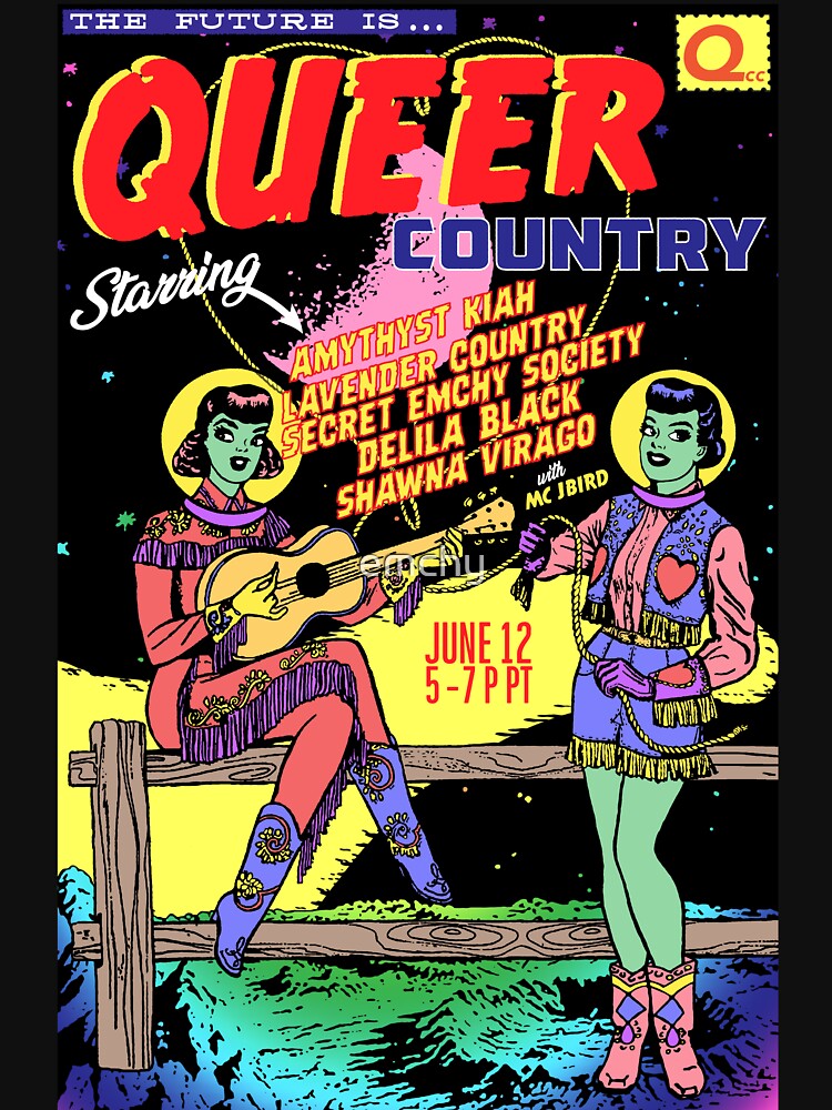 The Future Is Queer Country Space Cowgirls Edition Shirt