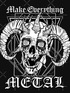 FACEBONES Make Everything Metal Shirt