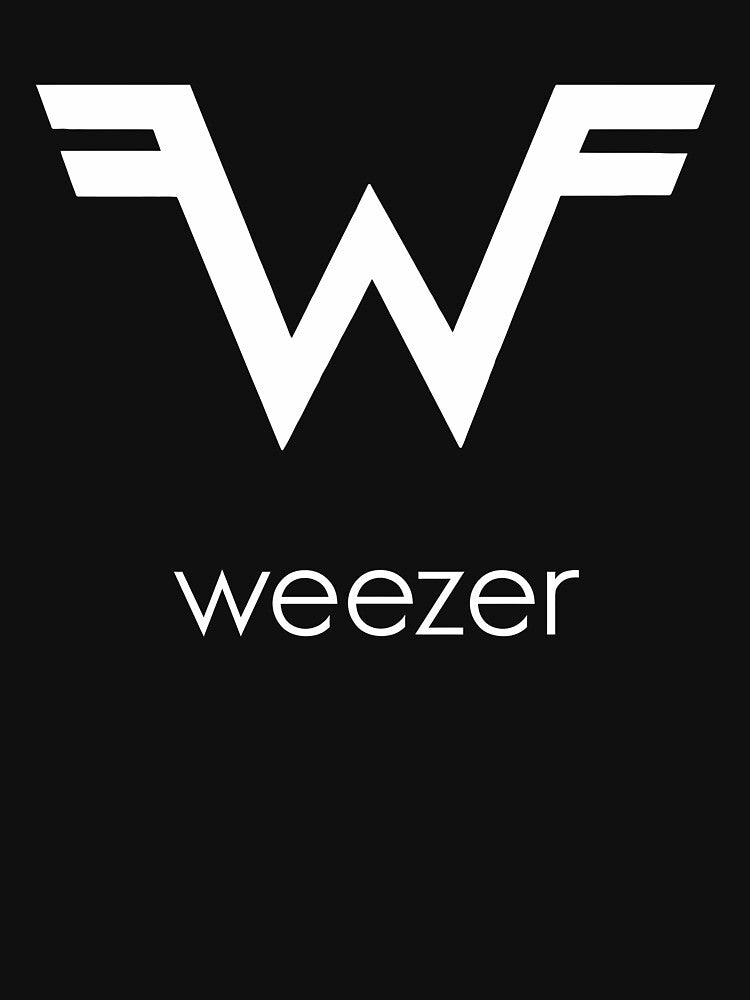White W Of Weezers Shirt