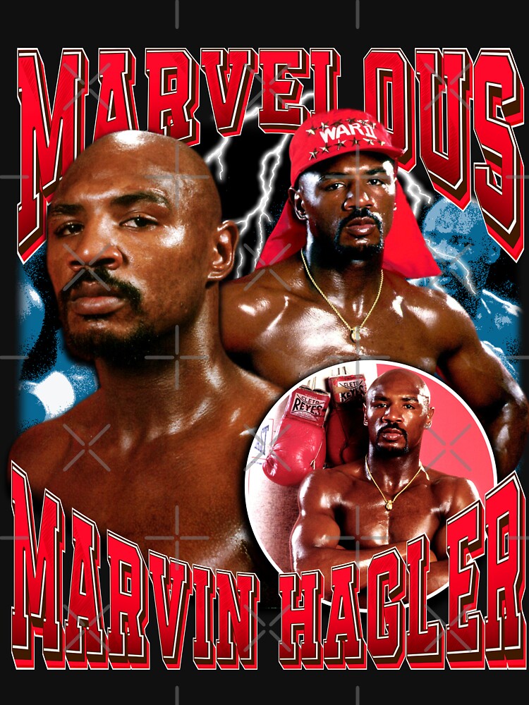 Marvelous Marvin Hagler Vintage Boxing Legend Signature Retro 80s 90s Shirt