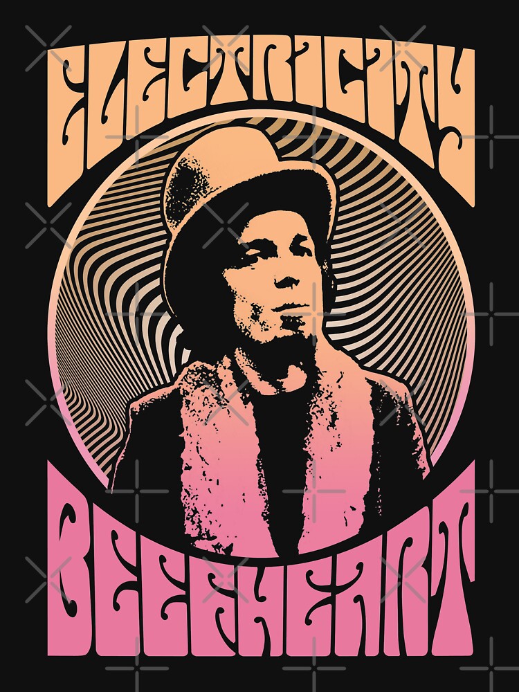 Captain Beefheart Psychedelic Rock Shirt