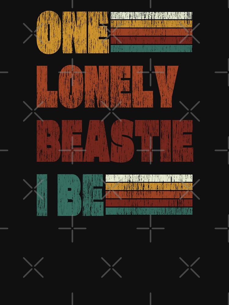 One Lonely Beastie I Be Vintage Shirt