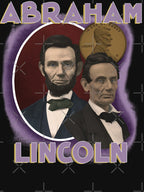 Abraham Lincoln 16th President Gangsta Rap Band Bootleg Shirt
