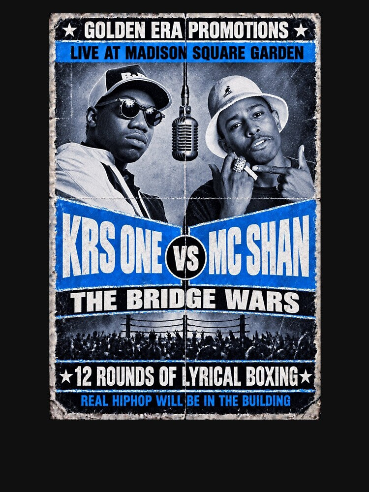 KRS VS MC SHAN Shirt
