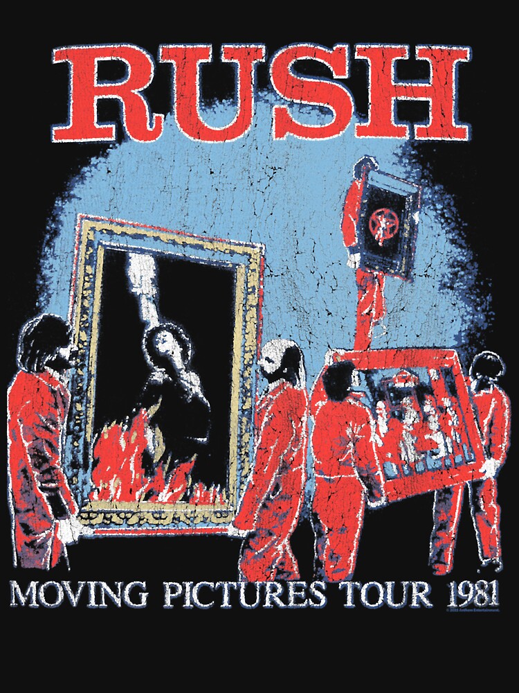 Rush Moving Pictures Tour Rush Band Rush Presto Tour Rush Tour 1990 Shirt