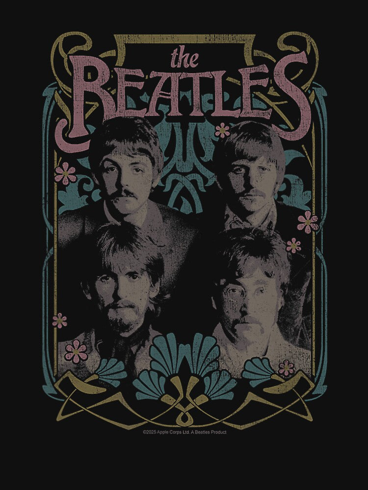 Beatles Psychedelic Vintage Rock Band Design Shirt
